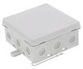 Junction Box, 4mm², 86x86x41mm, Cable Entries 16, Polyethylene / Polypropylene